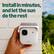 Install in minutes, and let the sun do the rest