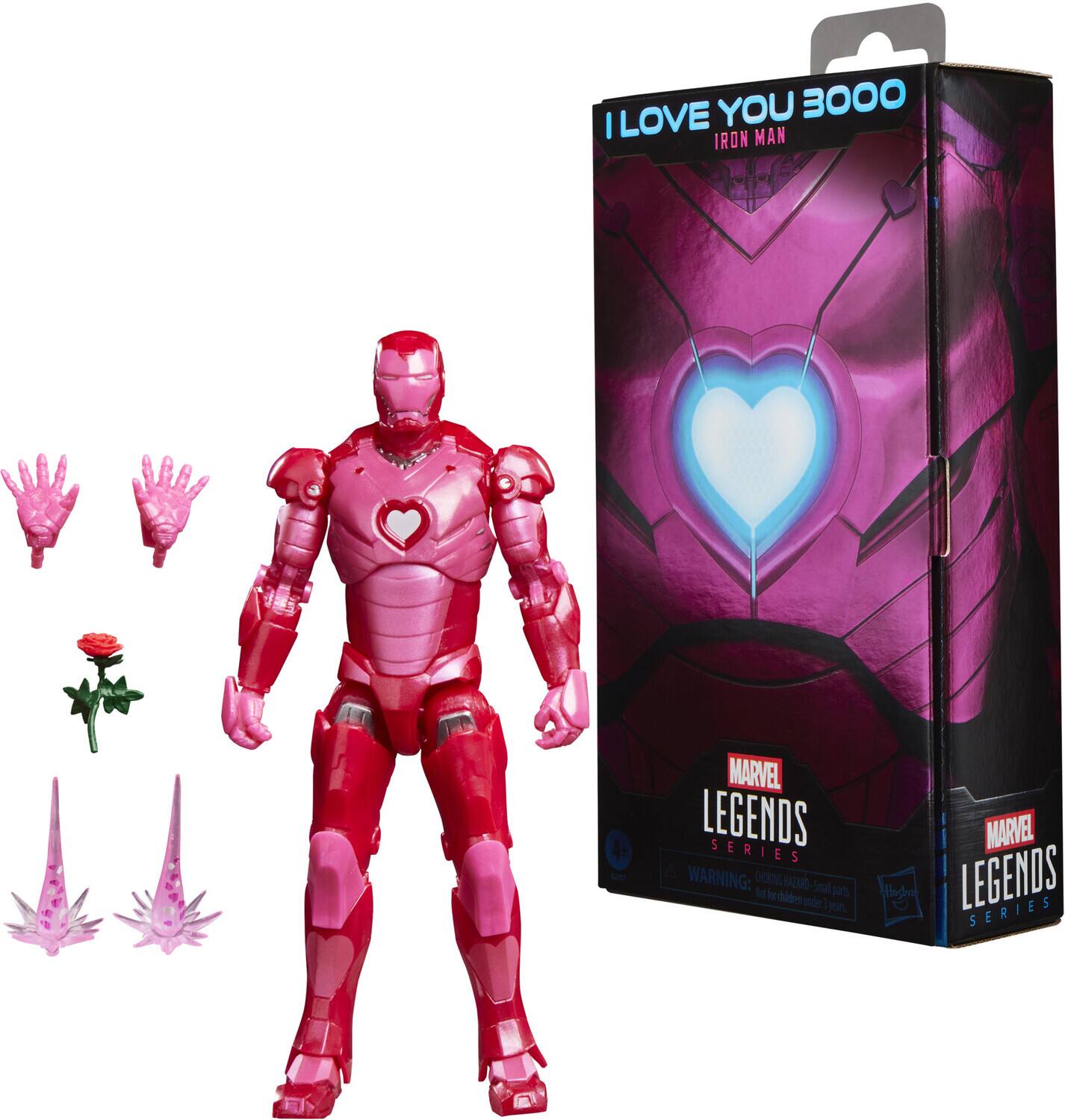 Hasbro Collectibles - Iron Man - Marvel Legends - I Love You 3000 Action Figure - COLLECTIBLES