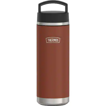Front. Thermos - Thermos 32 oz. Icon Insulated Water Bottle - Saddle - Saddle.