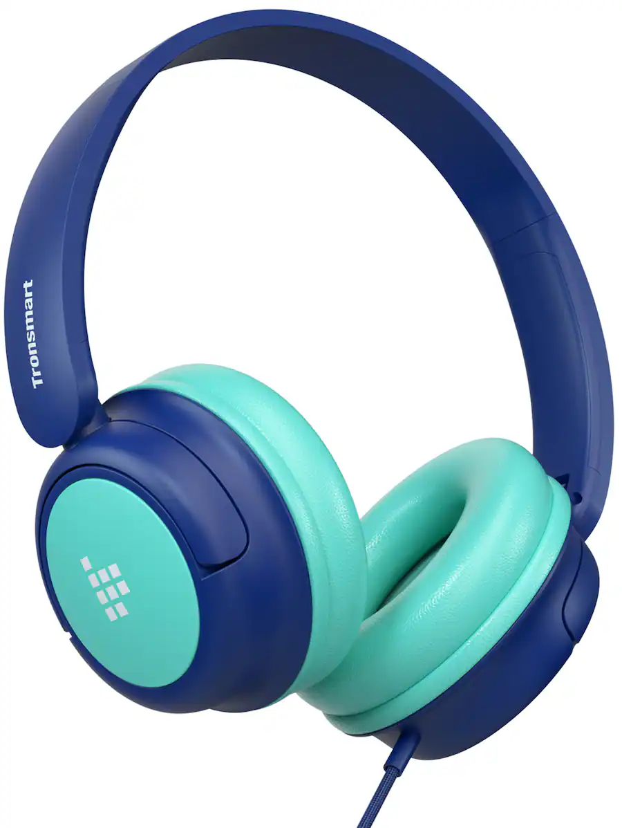 Tronsmart KH01C Wired Headphones for School Travel, Safe Volume