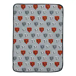 Pegasus - Chicago Bears 60" x 72" Logo Roll Ultra Soft Blanket - Multicolor