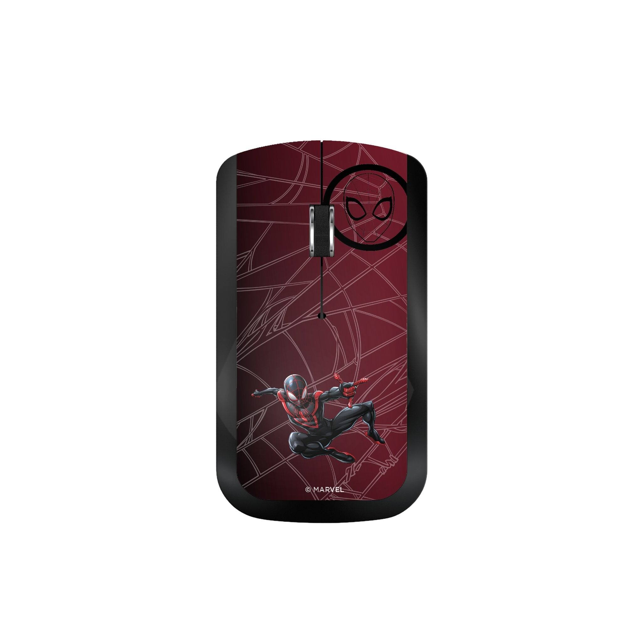 Keyscaper - Marvel MechLine Wireless Mouse - Wireless - Miles Morales