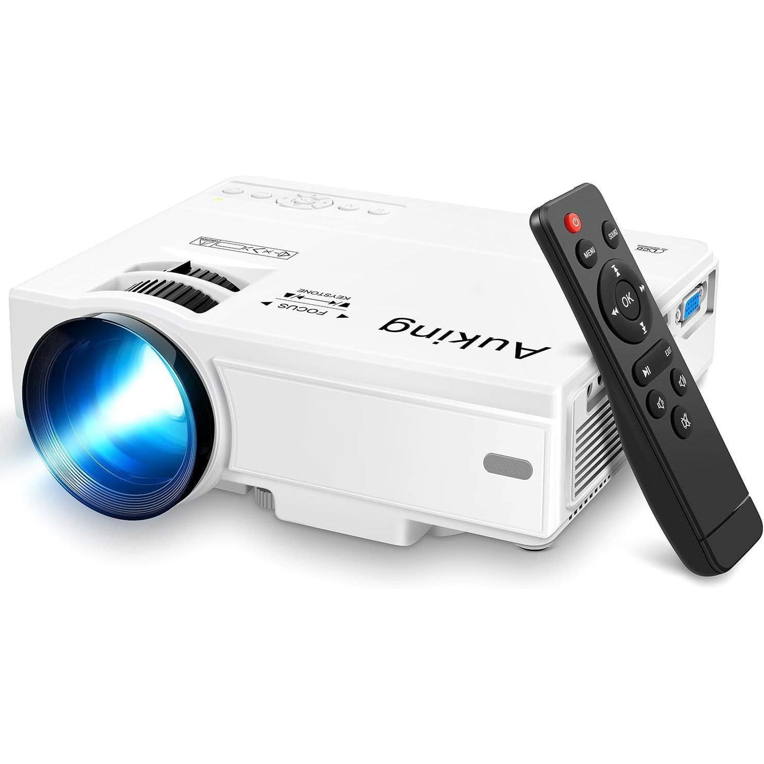 The Best Inks - Projector 2025 Upgraded Mini Full Hd 1080p Home Theater Video Compatible With Hdmi/usb/av/smartphone/tv Box/laptop - A Mini Projector