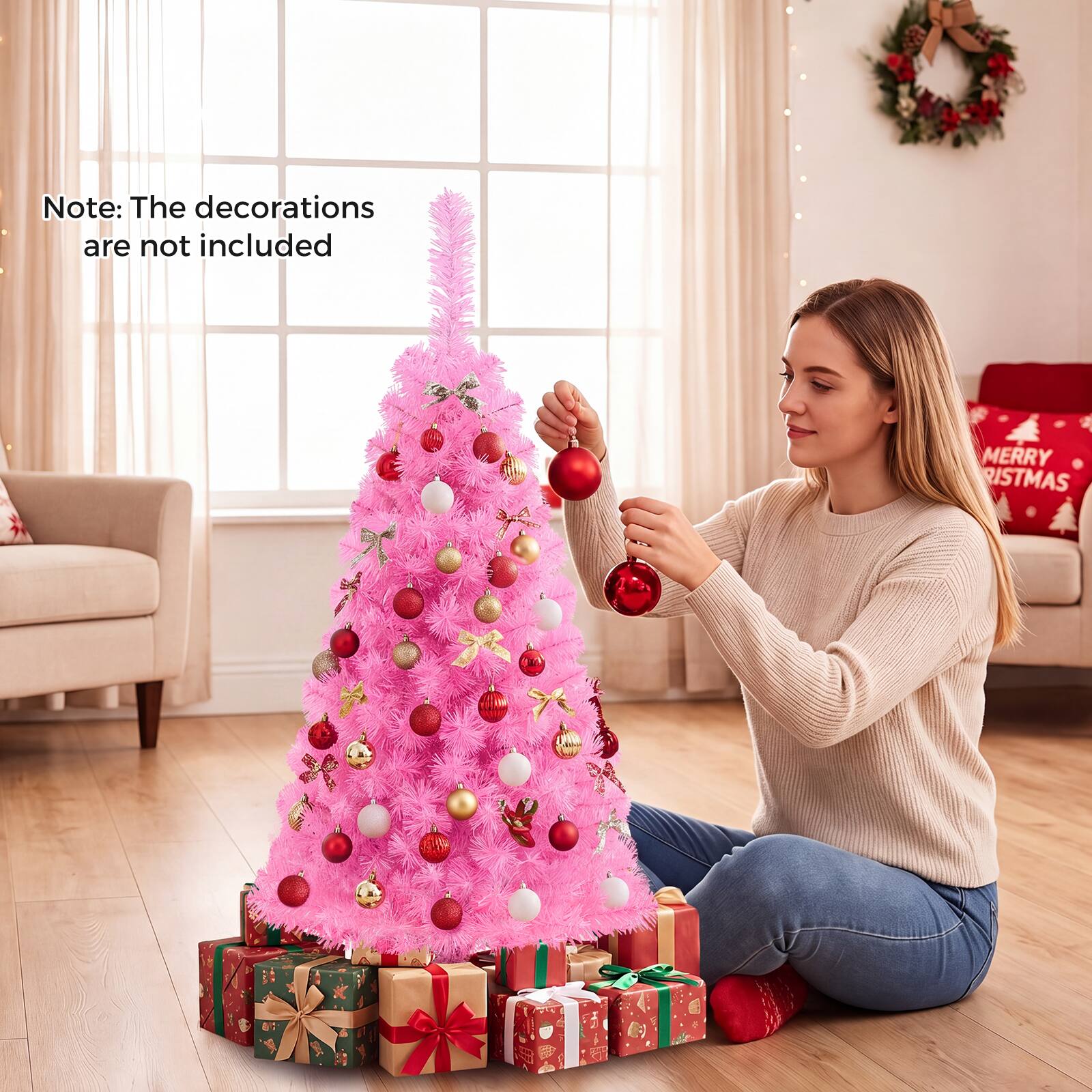 Note: The decorations are not included

MERRY CHRISTMAS