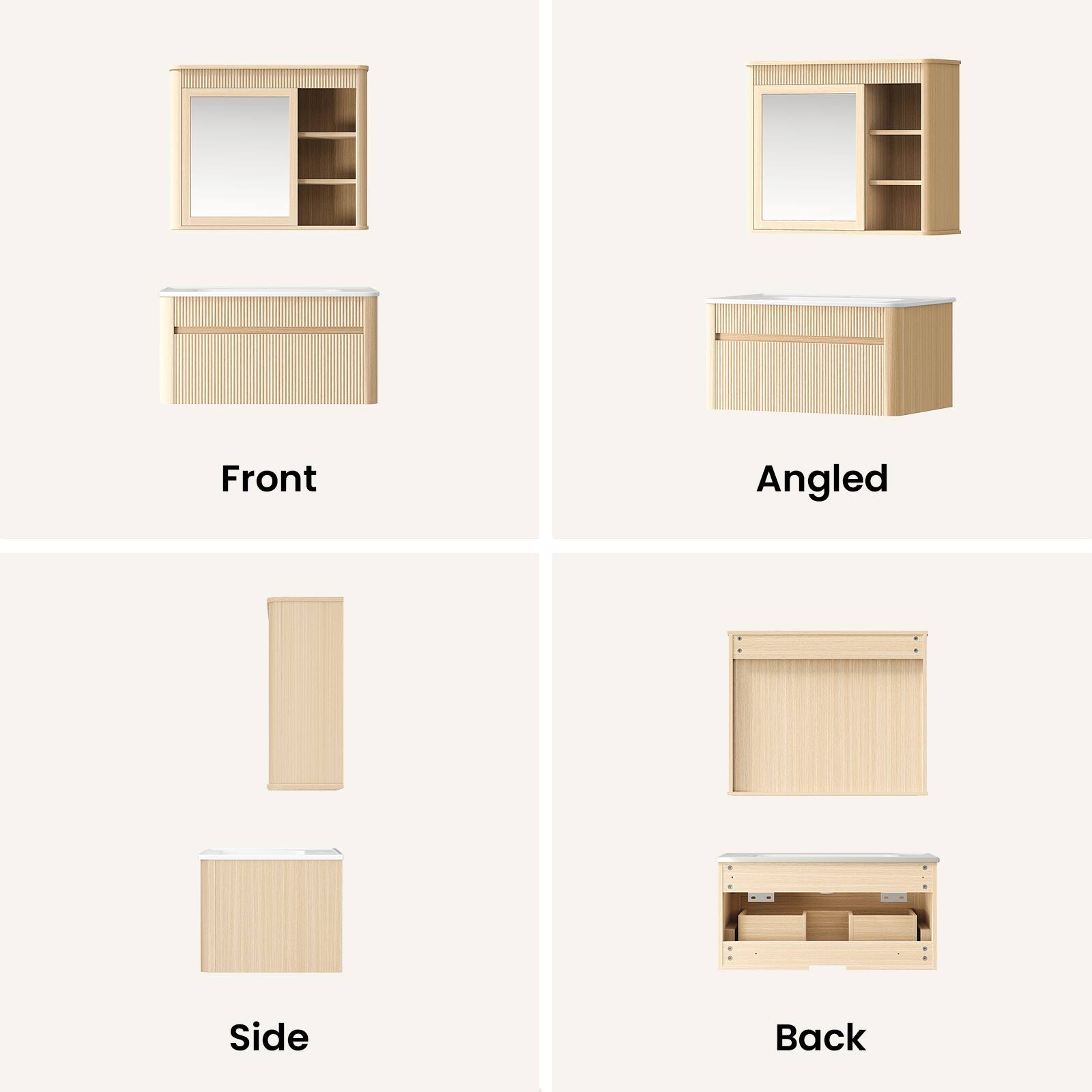 Front  
Angled  
Side  
Back