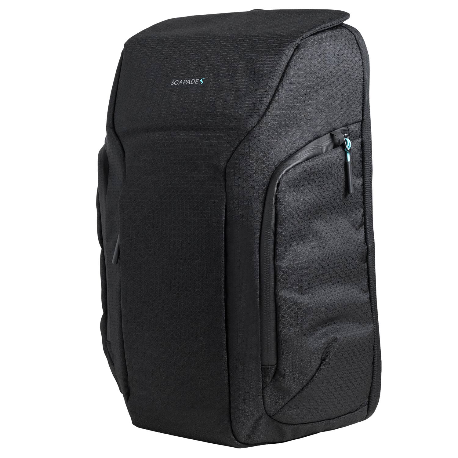 Alt View 5. Scapade - AirPack BackPack with Find My Tracker, TSA-Approved Lock - Black.
