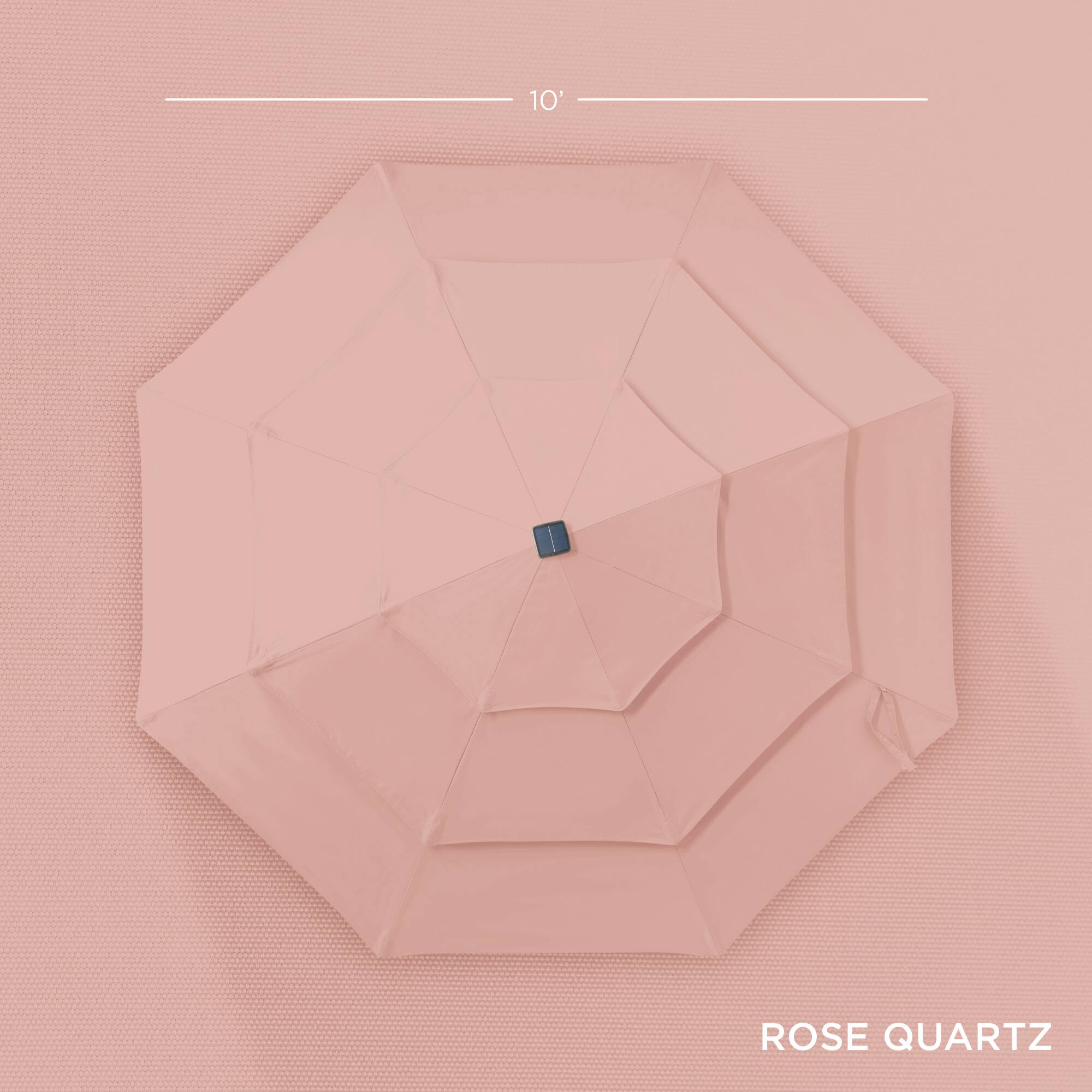 10' ROSE QUARTZ