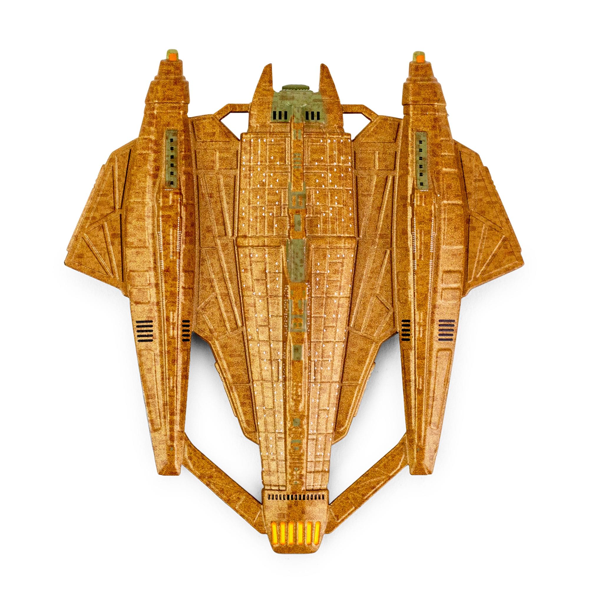 Alt View 5. Eaglemoss - Eaglemoss Star Trek Starship Replica | Vidiian Ship - Brown.