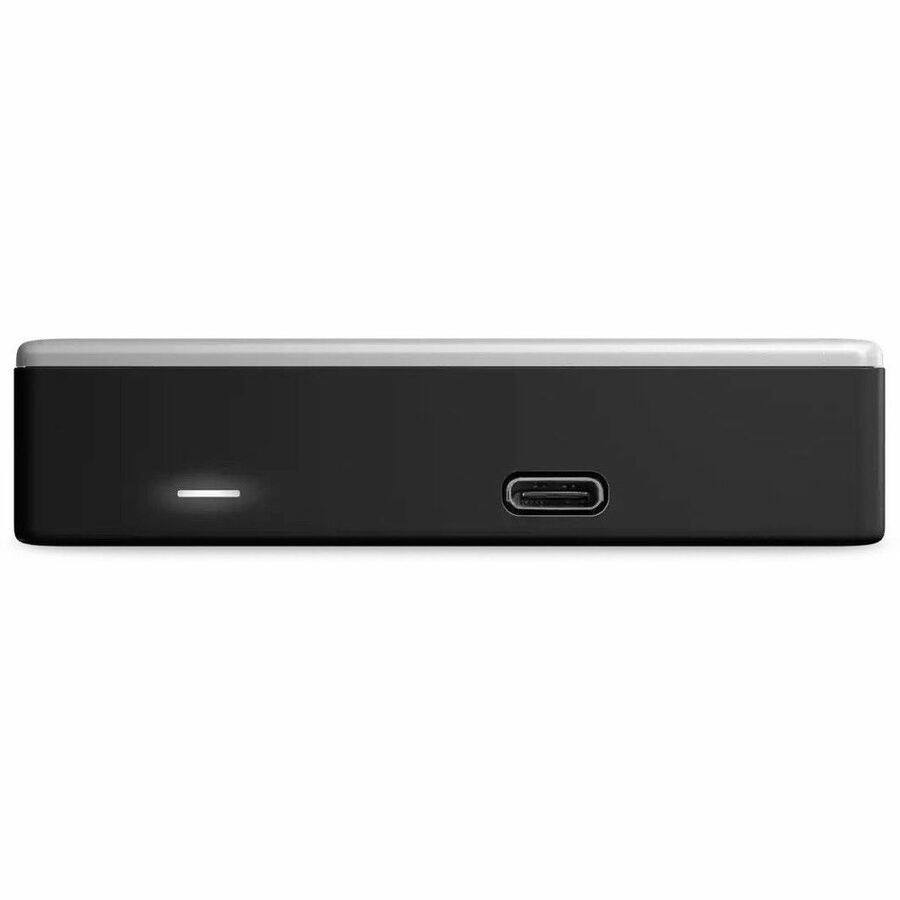 Back. Western Digital - WD 6TB Silver My Passport Ultra for Portable Storage External Hard Drive USB-C for Mac  (WDBGKC0060BSL-WESN) - Silver.