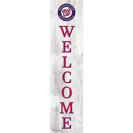 Fan Creations - Washington Nationals 48'' Welcome Leaner - Multicolor
