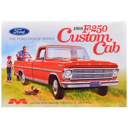 Moebius Models - Skill 3 Model Kit 1968 Ford F-250 Custom Cab Pickup Truck 1/25 Scale Model by Moebius