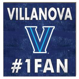 Jardine - Villanova Wildcats 10" x 10" #1 Fan Plaque - Navy