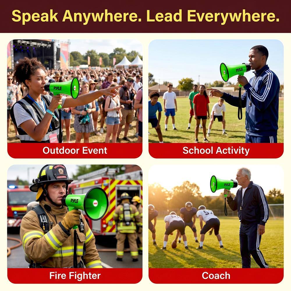 Speak Anywhere. Lead Everywhere.

PYLE Parra Outdoor Event School Activity - POLE PYLE PI

Fire Fighter Coach