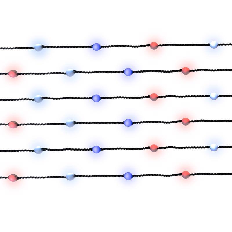 Angle. Twinkly - Twinkly Twinkly Candies LED RGB 200 ct String Light String 9.8 ft..