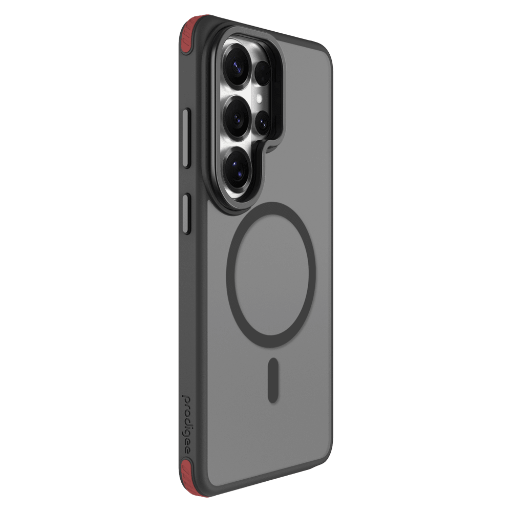 Alt View 5. Prodigee - Formula K1 MagSafe Case for Samsung Galaxy S26 Ultra - Black.