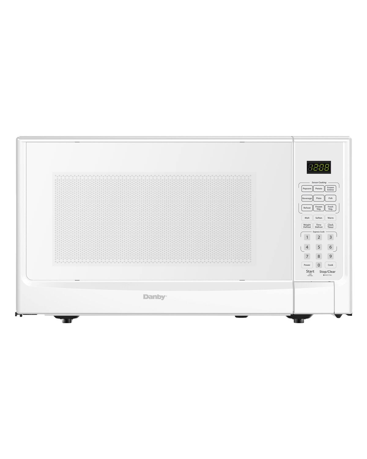 Danby - Designer 1.4 cu. ft. Sensor (Cooking) Microwave - White