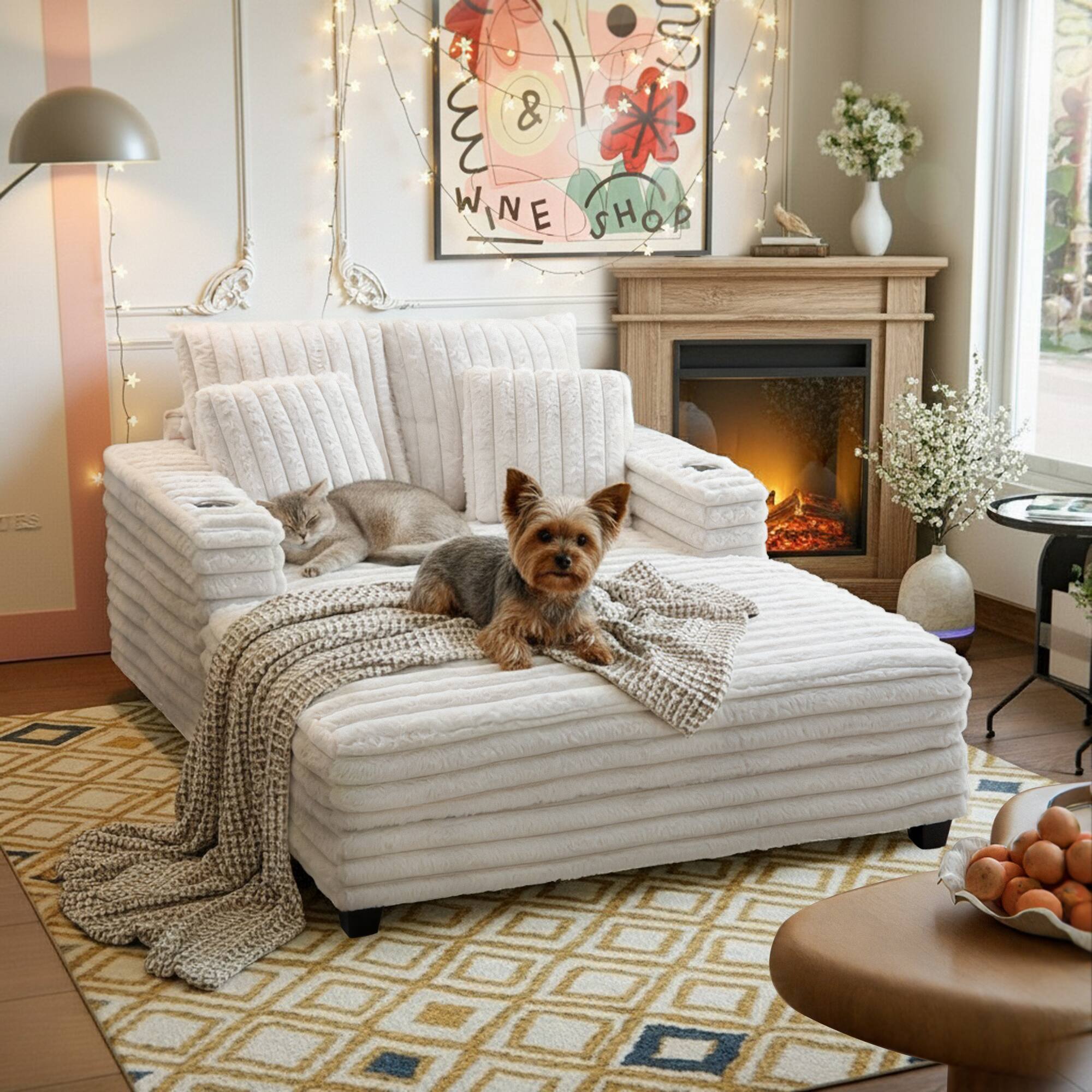 Sure, here is the corrected text from the image:

"COFFEE & WINE SHOP"