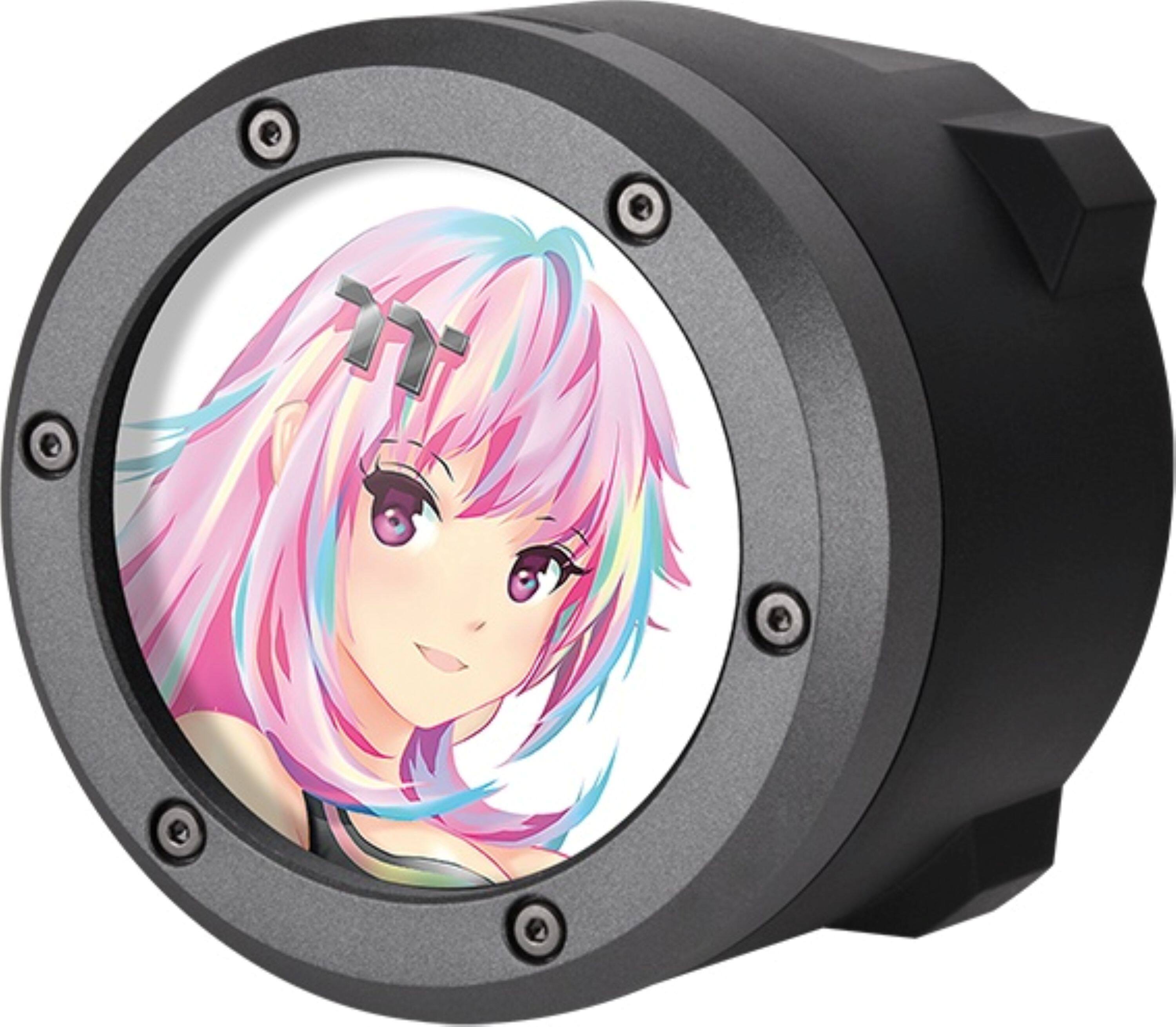 Alt View 17. Thermaltake - TH240 V2 Ultra ARGB Sync 240mm AIO Liquid Cooler (2x 120mm ARGB PWM Fans) with 2.1" LCD Display Cap - Black.