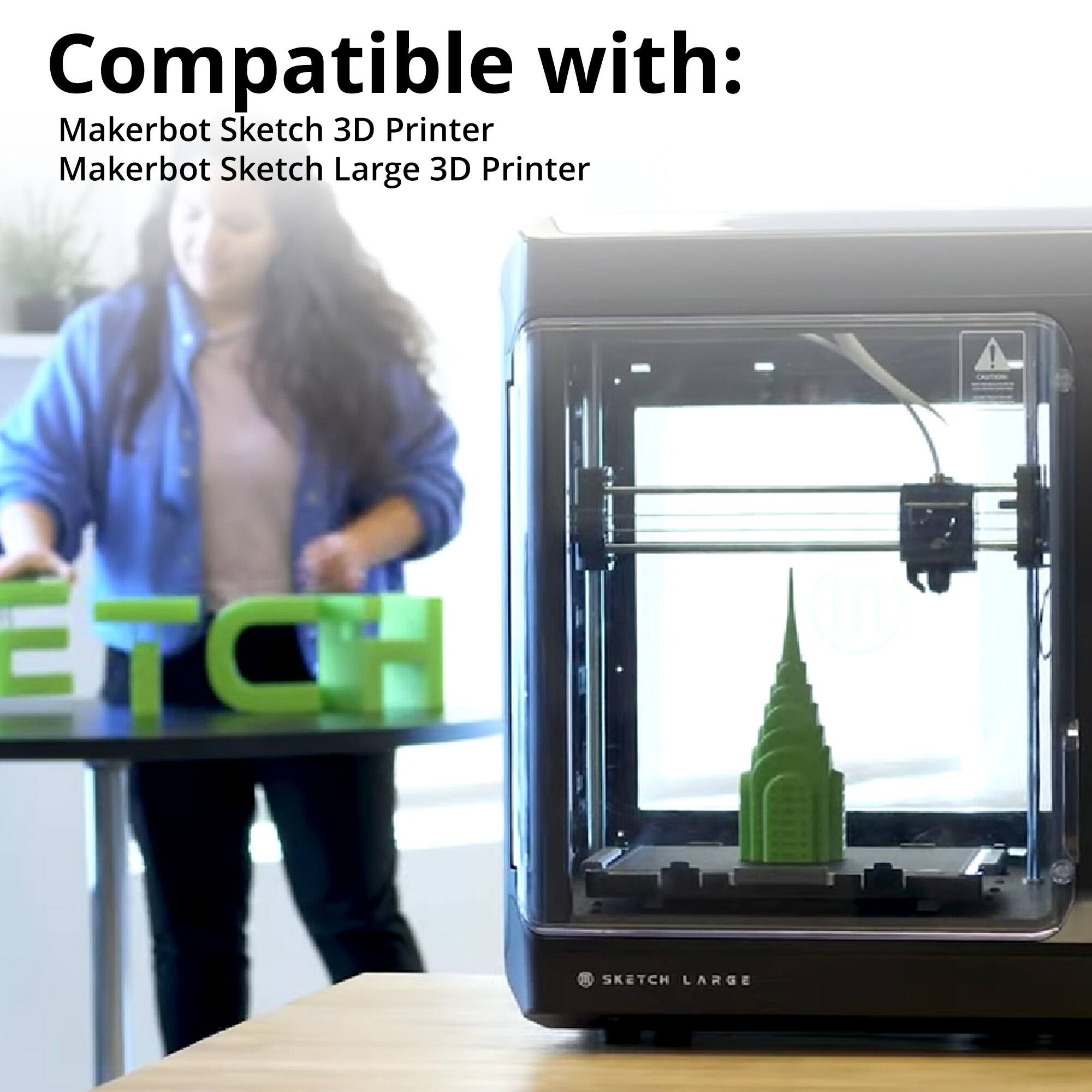 Compatible with:
Makerbot Sketch 3D Printer
Makerbot Sketch Large 3D Printer