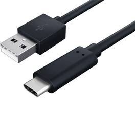 Sanoxy - 1.5m/ 5 ft USB 2.0 A Male to C Male Cable 480M 3A - Black