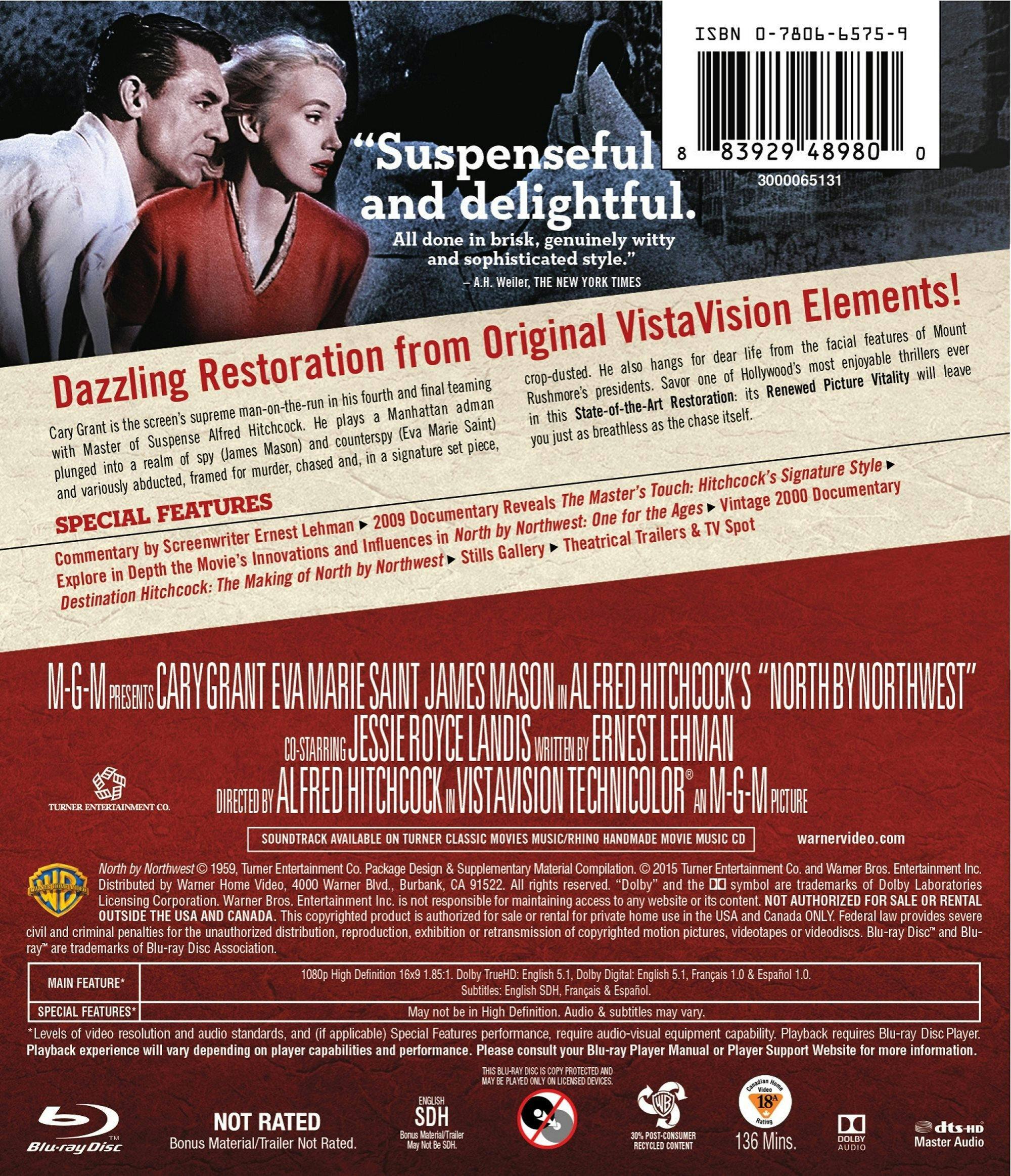 Angle. North By Northwest [Blu-ray].