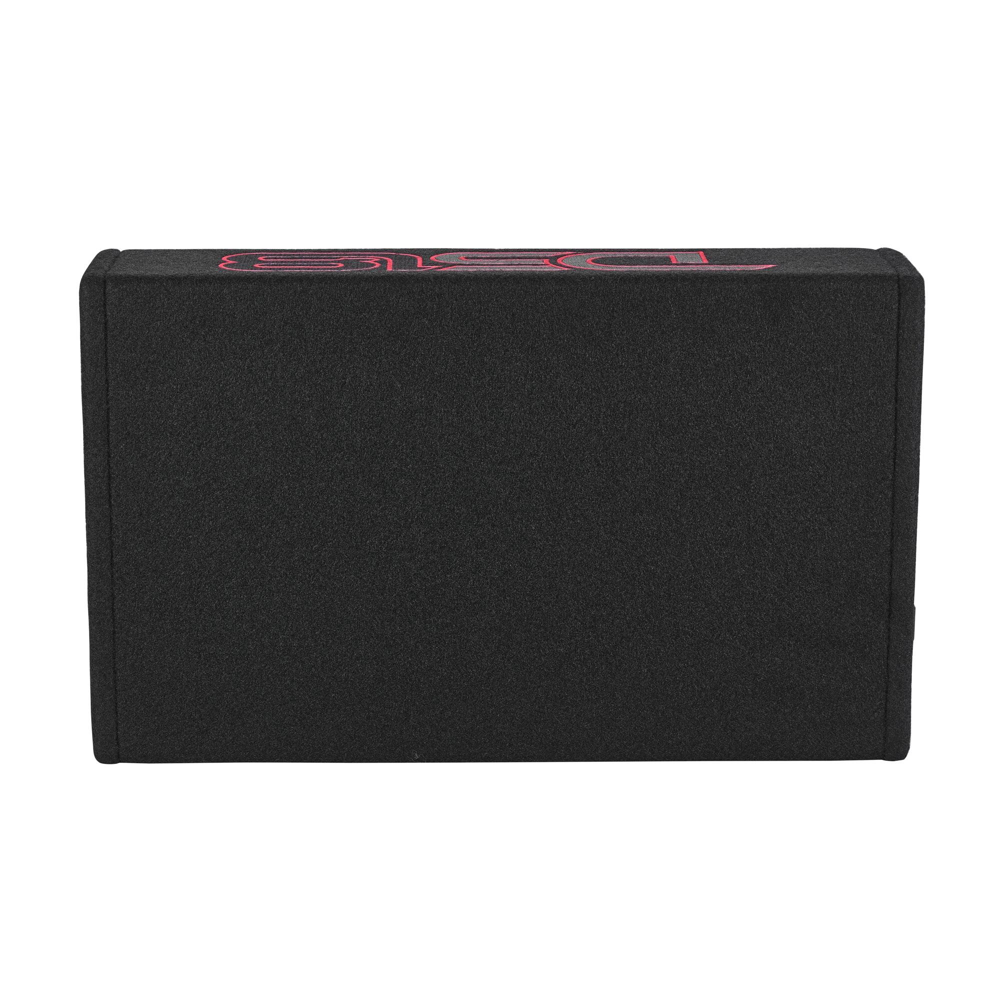 Alt View 4. DS18 Audio - PU Single 10" Loaded Sealed Subwoofer Enclosure with Built-in Amplifier, 350W RMS.
