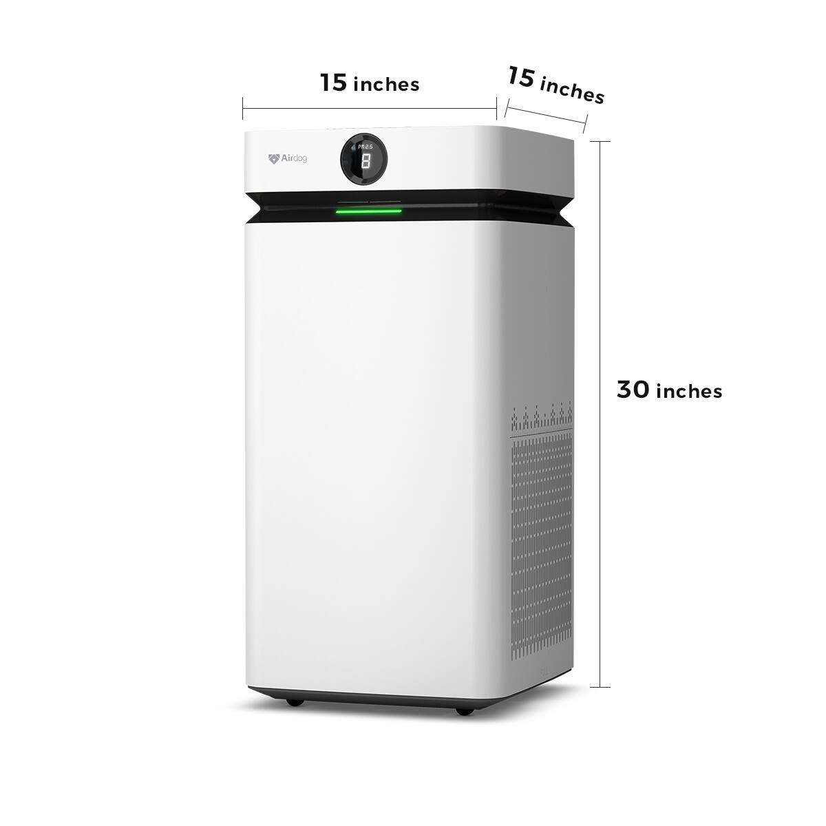 15 inches, 15 inches, 30 inches, Airdog, 4 mEPs, 6