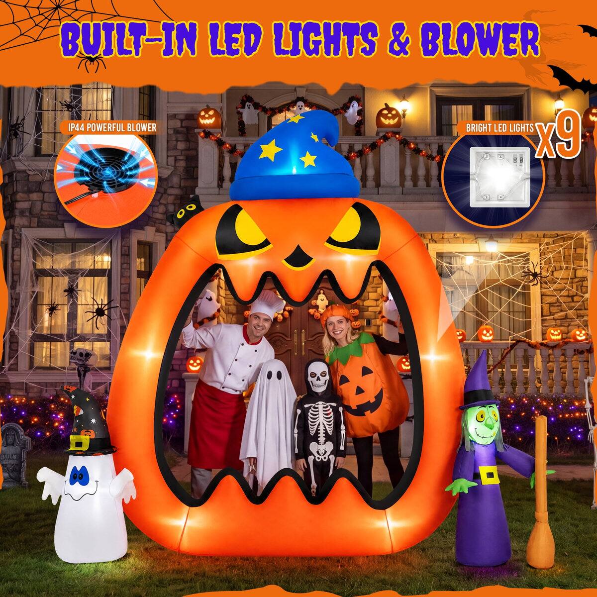 BUILT-IN LED LIGHTS & BLOWER

IP44 POWERFUL BLOWER

BRIGHT LED LIGHTS x9