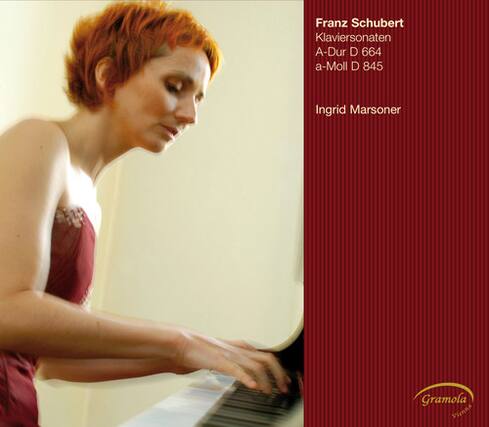 Franz Schubert
Klaviersonaten
A-Dur D 664
a-Moll D 845
Ingrid Marsoner
Gramola Vienna