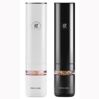 ZWILLING Enfinigy 2-pc Electric Salt/Pepper Mill Set - Black - Angle_Zoom