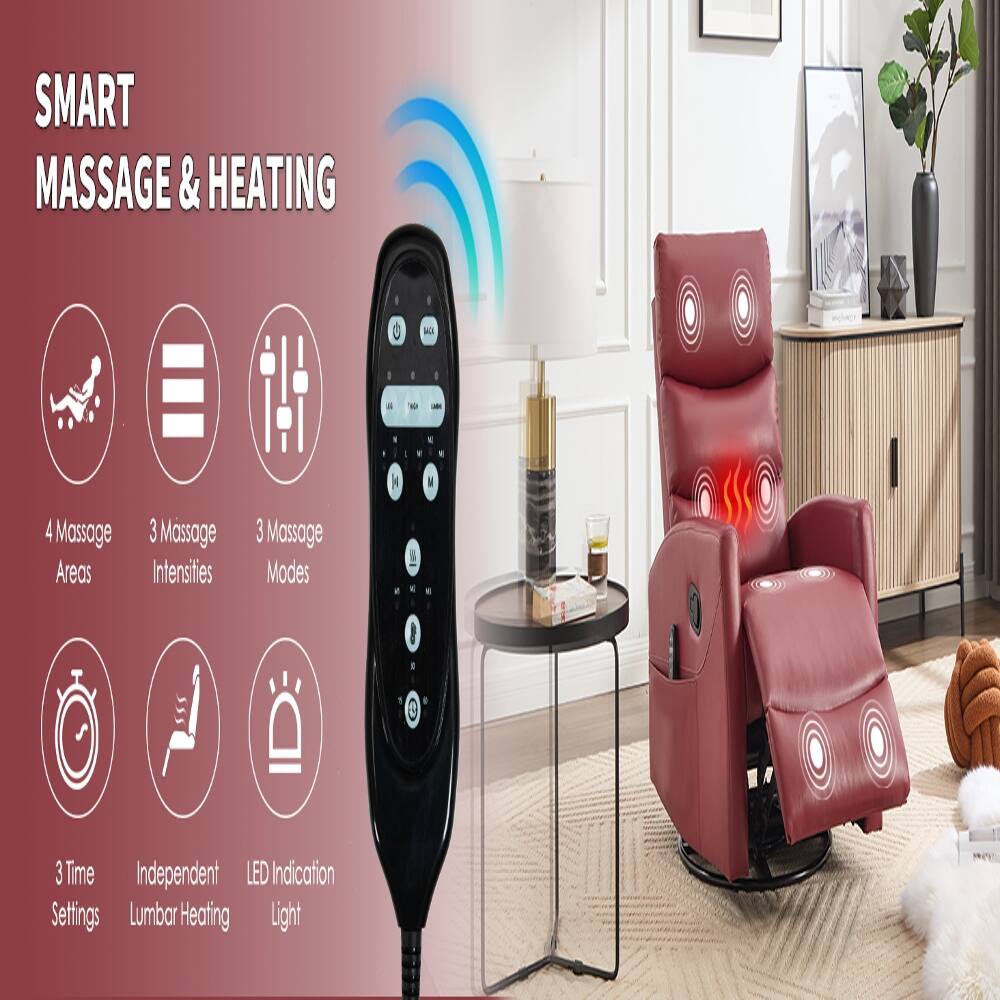 SMART MASSAGE & HEATING

- 4 Massage Areas
- 3 Massage Intensities
- 3 Massage Modes
- 3 Time Settings
- Independent Lumbar Heating
- LED Indication Light
