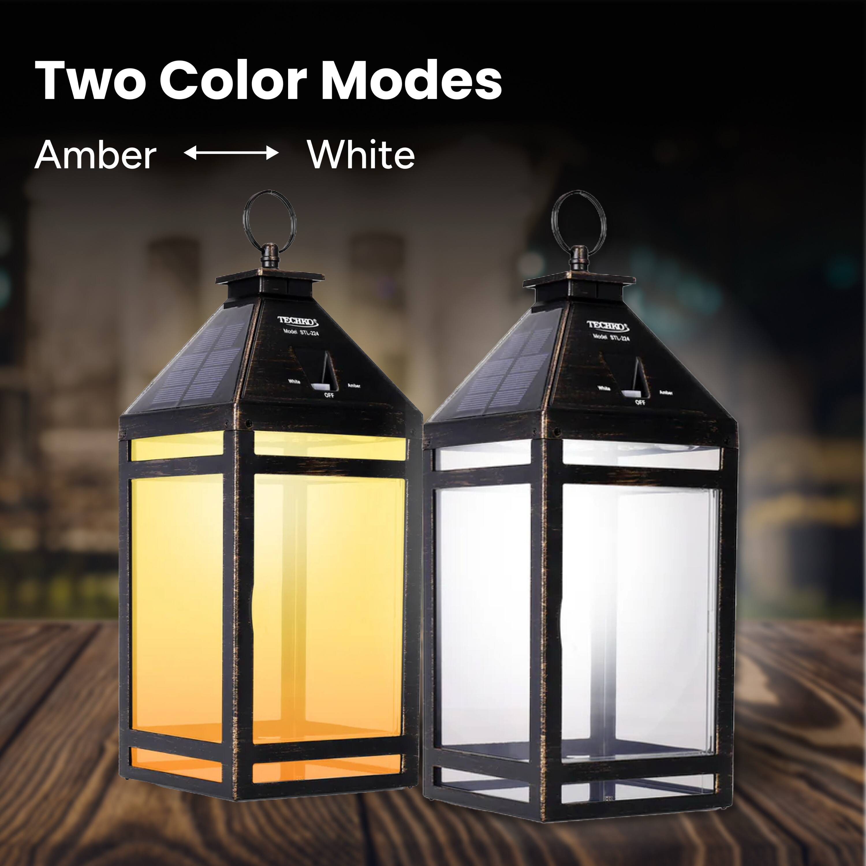 Two Color Modes: Amber and White