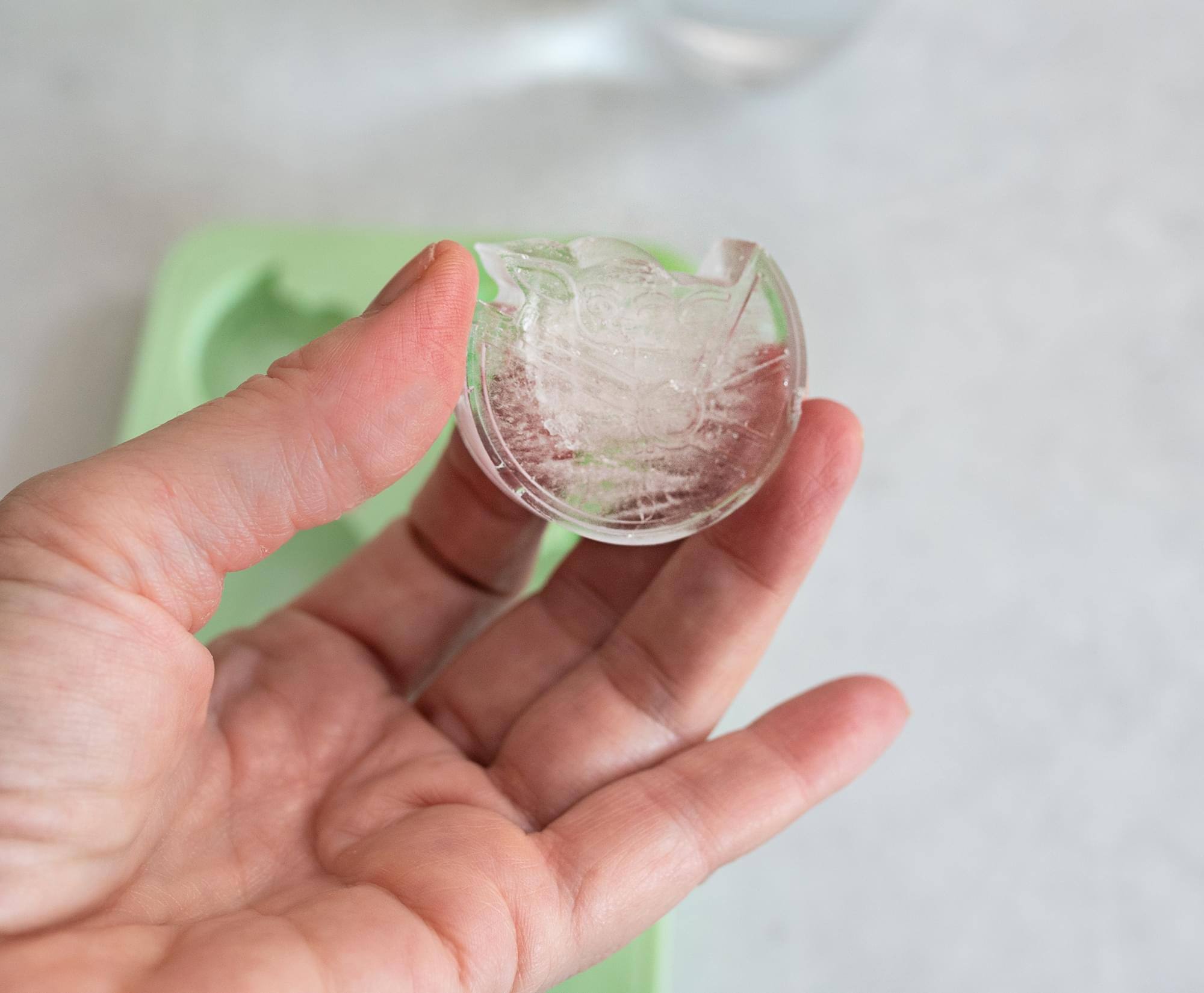 Alt View 2. Star Wars - Star Wars: The Mandalorian The Child Silicone Mold Ice Cube Tray - Green.