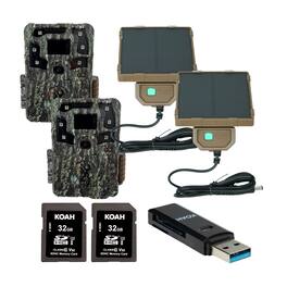 Browning Trail Cameras - Strike Force Pro X Motion-Activated Camera (Camo) Bundle