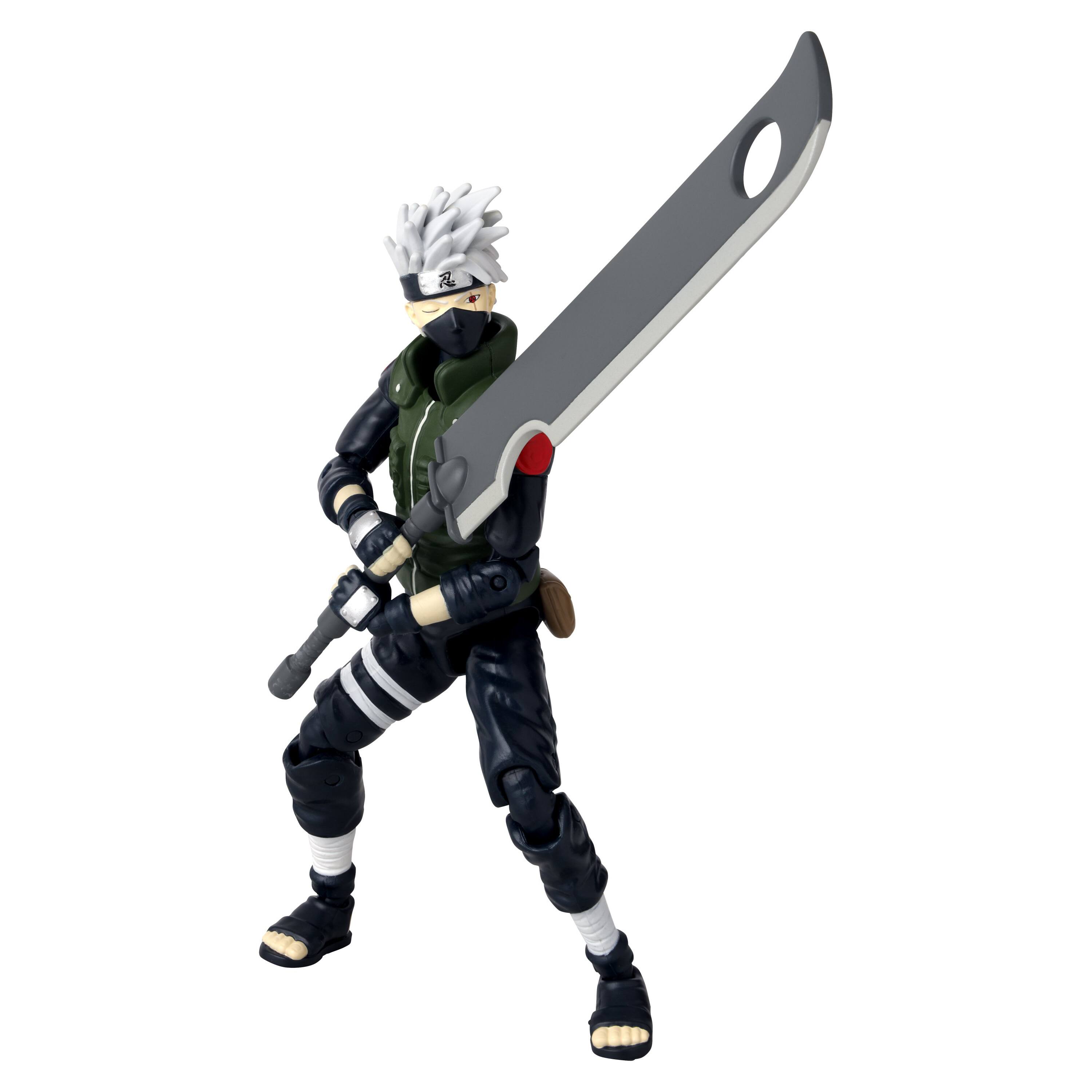 Alt View 4. Bandai - Anime Heroes - Naruto - Hatake Kakashi Fourth Great Ninja War Action Figure - Multi.