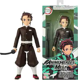 Bandai - Demon Slayer - Anime Heroes: Mega - Tanjiro Kamado 12" Action Figure - COLLECTIBLES - Multicolor