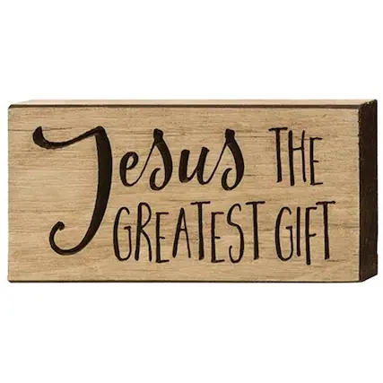 Jesus The Greatest Gift