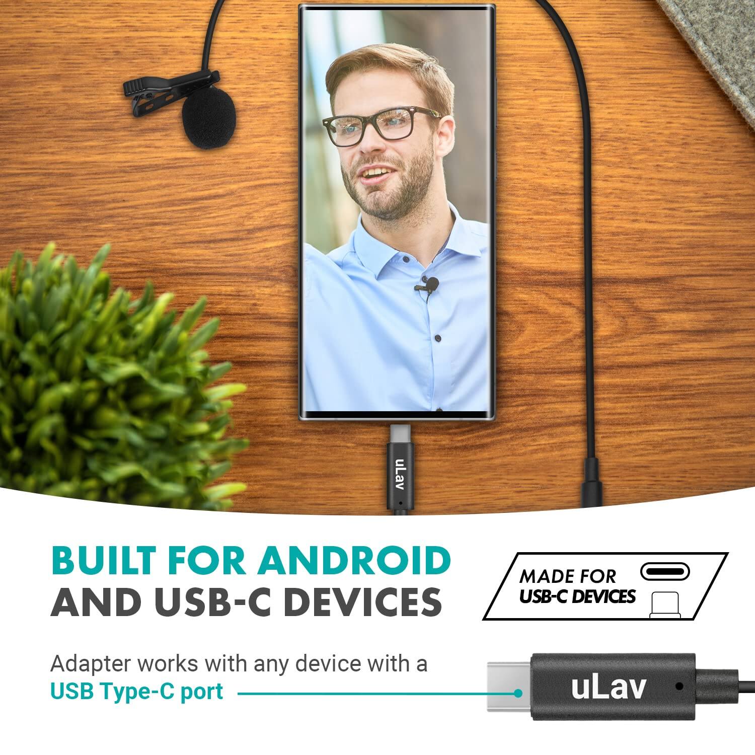 BUILT FOR ANDROID AND USB-C DEVICES

Adapter works with any device with a USB Type-C port

MADE FOR USB-C DEVICES