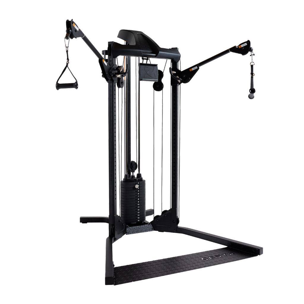 Front. Centr - Centr1 Home Gym Functional Trainer - Black.