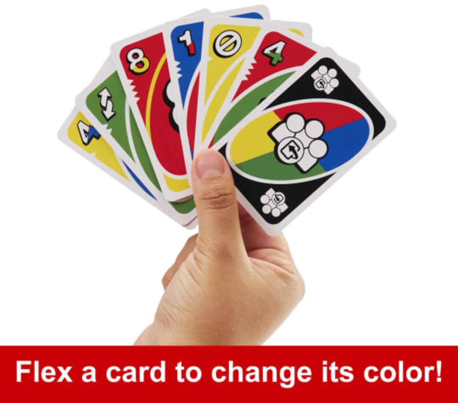 Mattel UNO Flex Card Game GAMES (MISC) Multicolor 194735135967