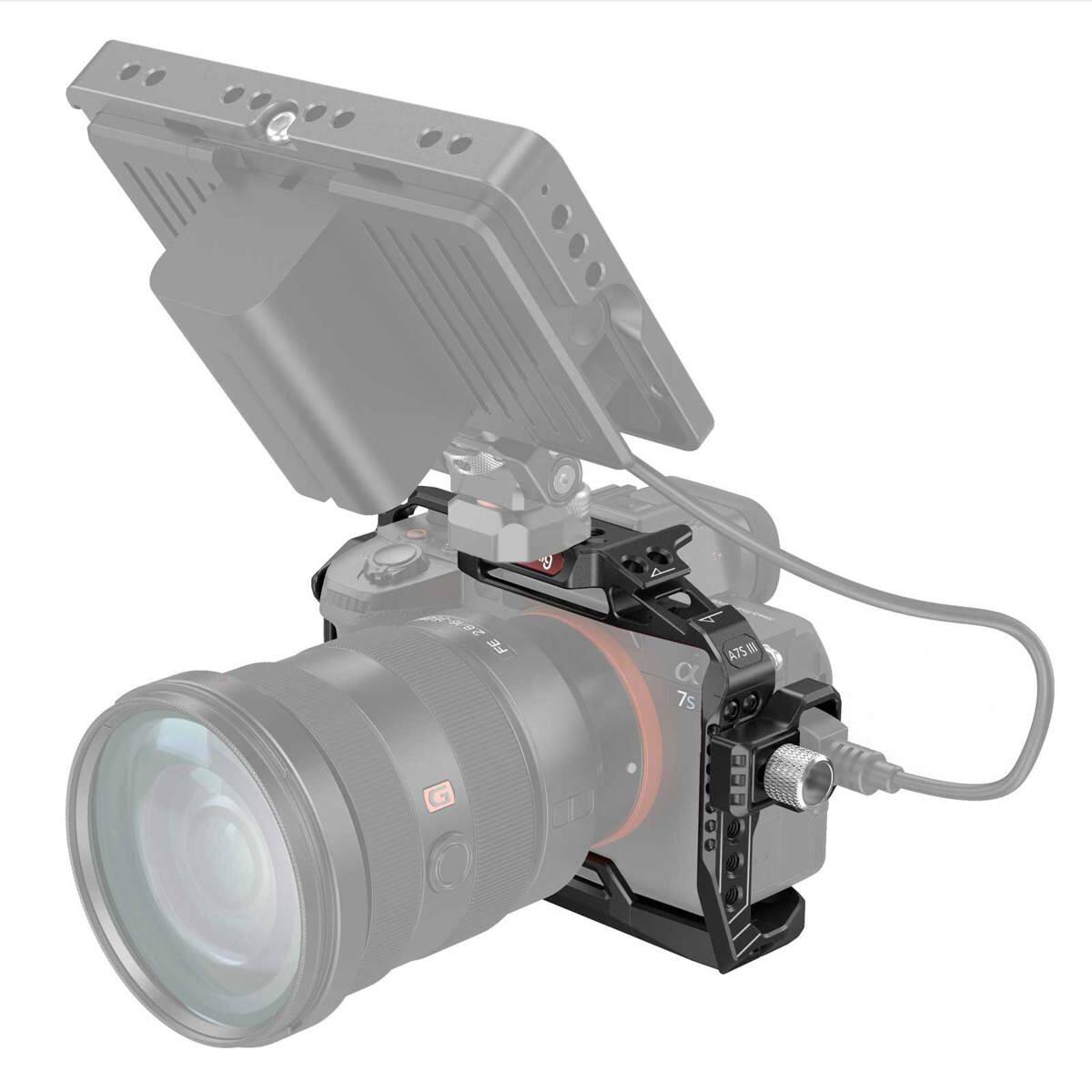 Alt View 6. Smallrig - SmallRig Standard Camera Cage Kit with HDMI Cable Clamp for Sony Alpha 7S III.