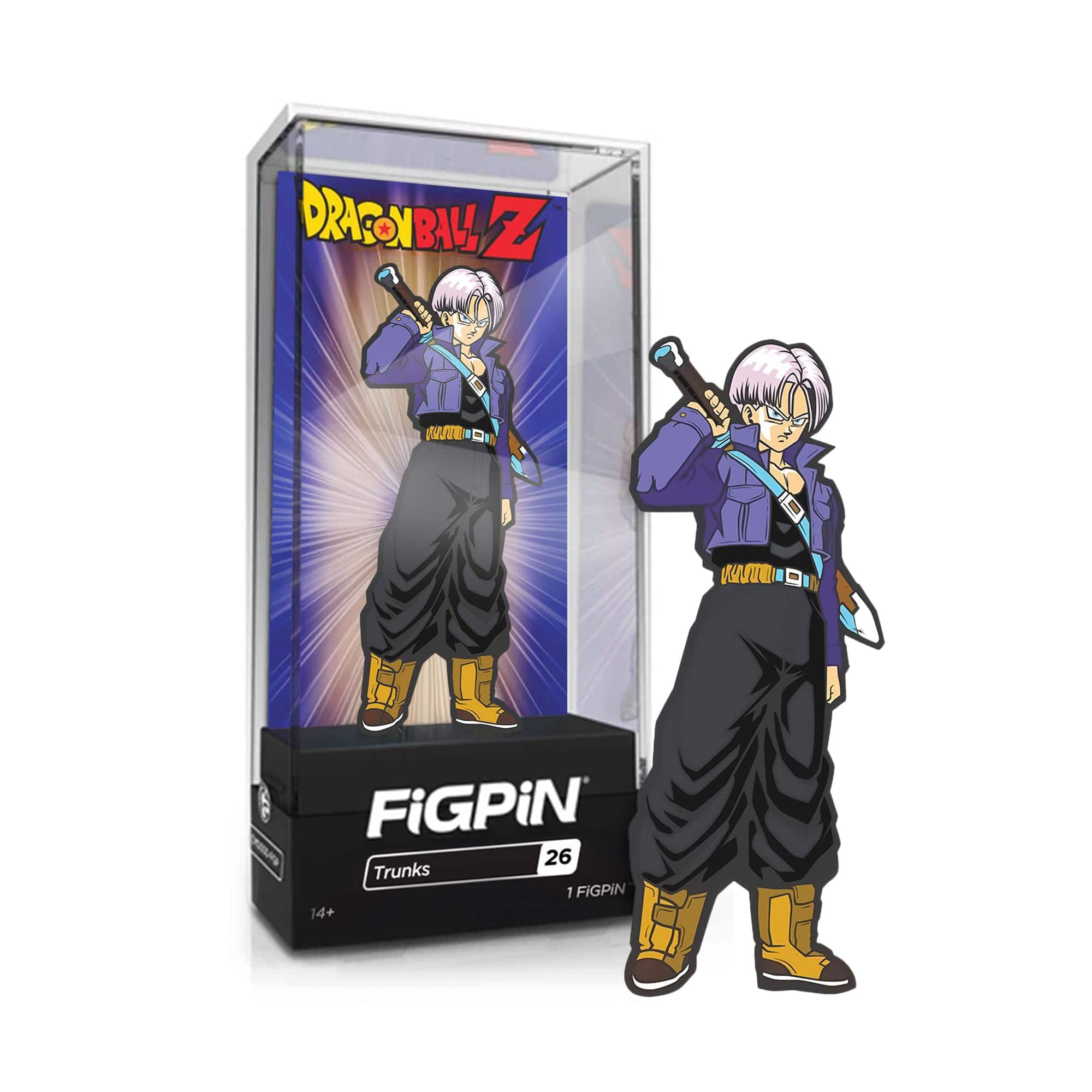 CMD Collectibles - Dragon Ball Z 3-Inch Collectible Enamel FiGPiN - Trunks - Gray price history on PriceWatchPro