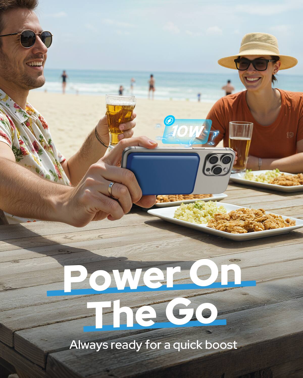 10W  
Power On The Go  
Always ready for a quick boost