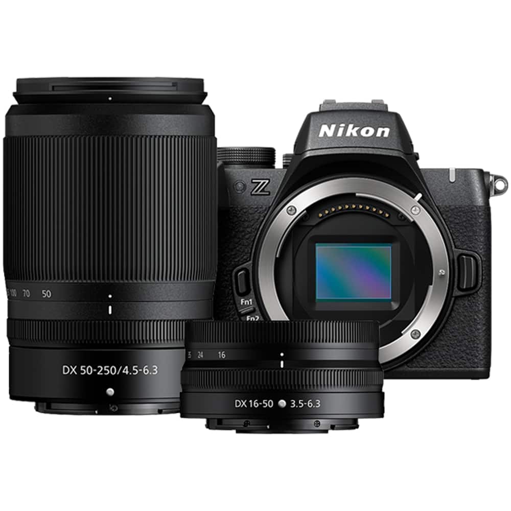 Bundle Nikon Z50II Mirrorless Camera + 2 Lens Kit 16 50mm & 50