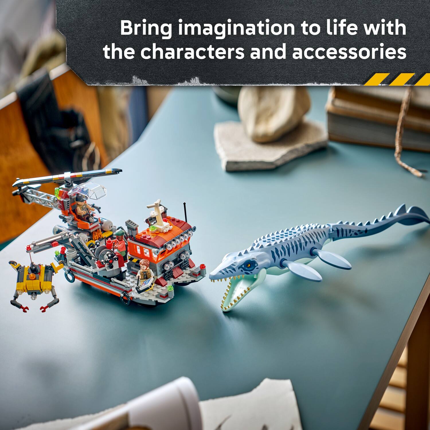 Bring imagination to life with the characters and accessories