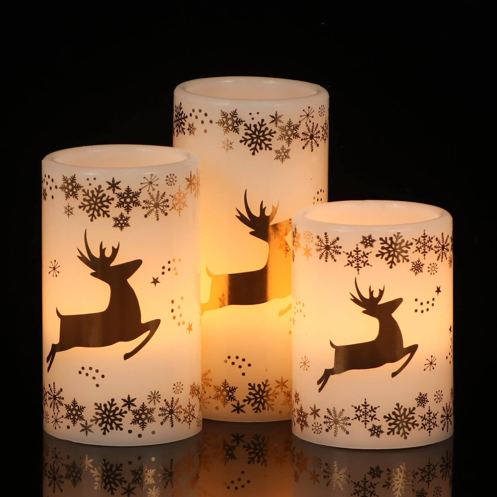 7-Rose Red Deer Timer