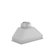 Left. ZLINE - 34 in. Ducted Wall Mount Range Hood Insert in Stainless Steel (698-34) - Brushed Stainless Steel.