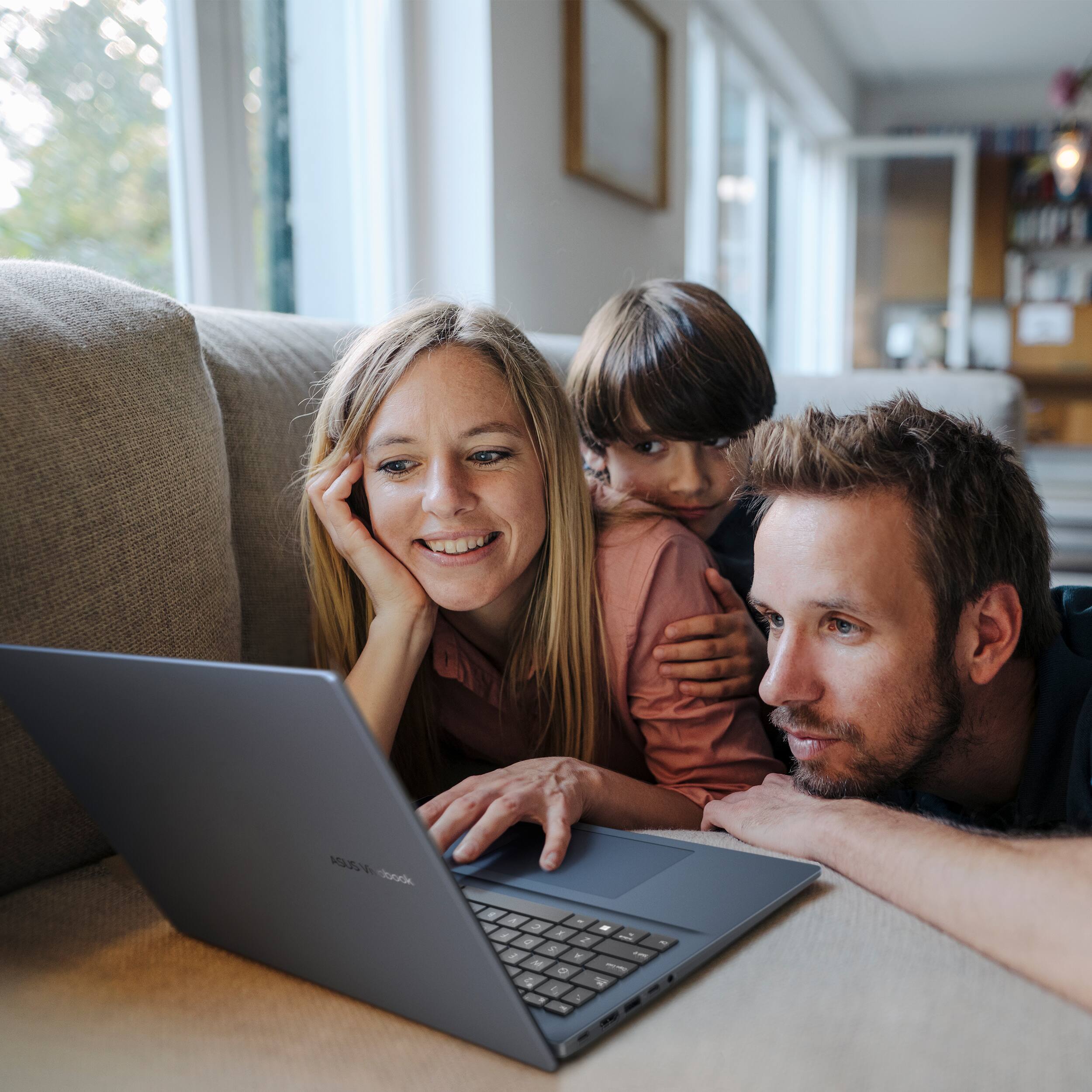 Alt View 8. ASUS - Vivobook 16 16" FHD+ Laptop - Copilot+ PC - AMD Ryzen AI 5 340 with 16GB Memory - 512GB SSD - Quiet Blue.