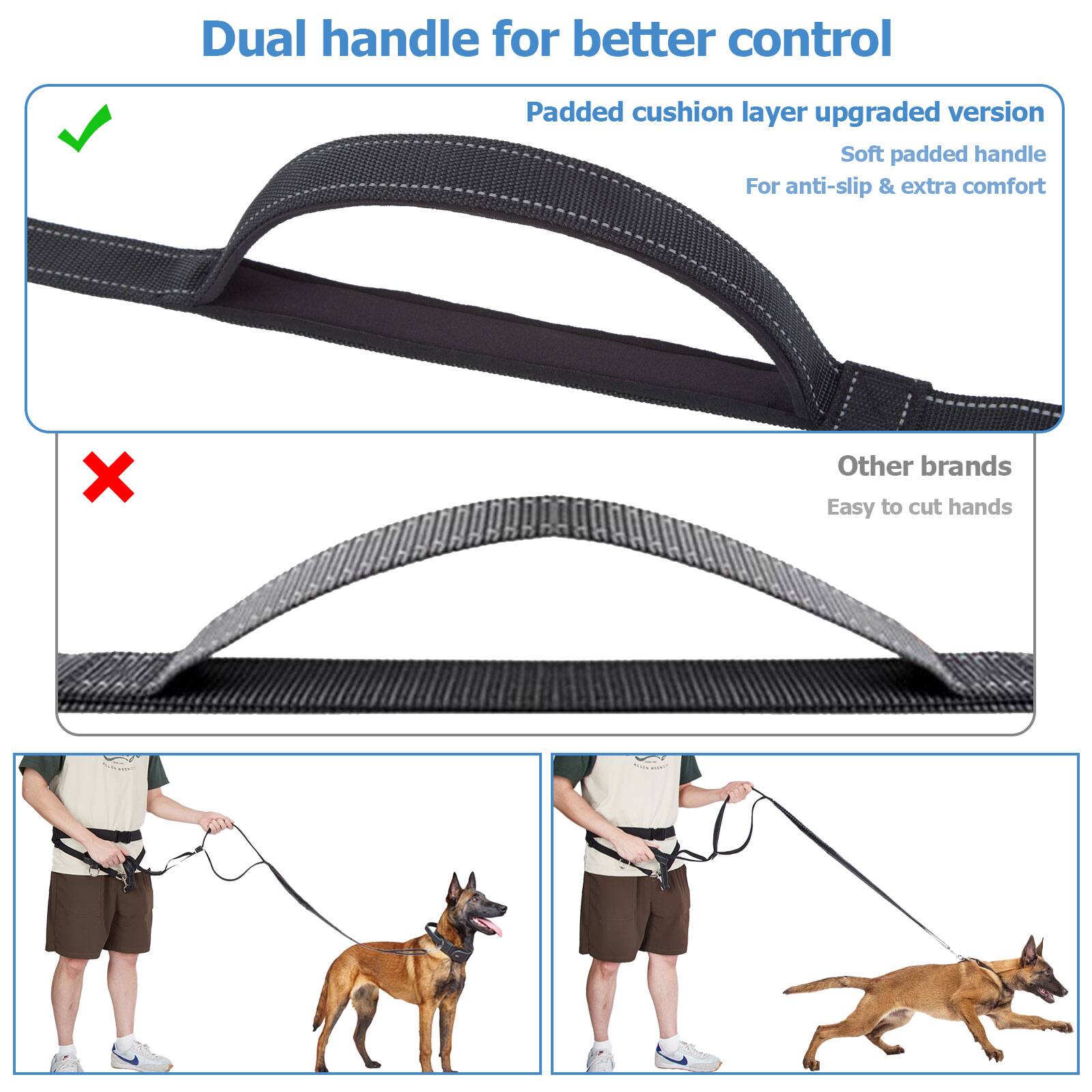 Dual handle for better control

Padded cushion layer upgraded version
Soft padded handle
For anti-slip & extra comfort

Other brands
Easy to cut hands

$4.99