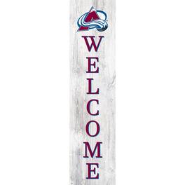 Fan Creations - Colorado Avalanche 48'' Welcome Leaner - Multicolor